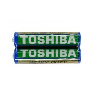 Батарейка, сольова, Toshiba, R3, розмір AAA, 1,5V, 4шт/уп